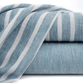 Leinenoptik Streife Jeans