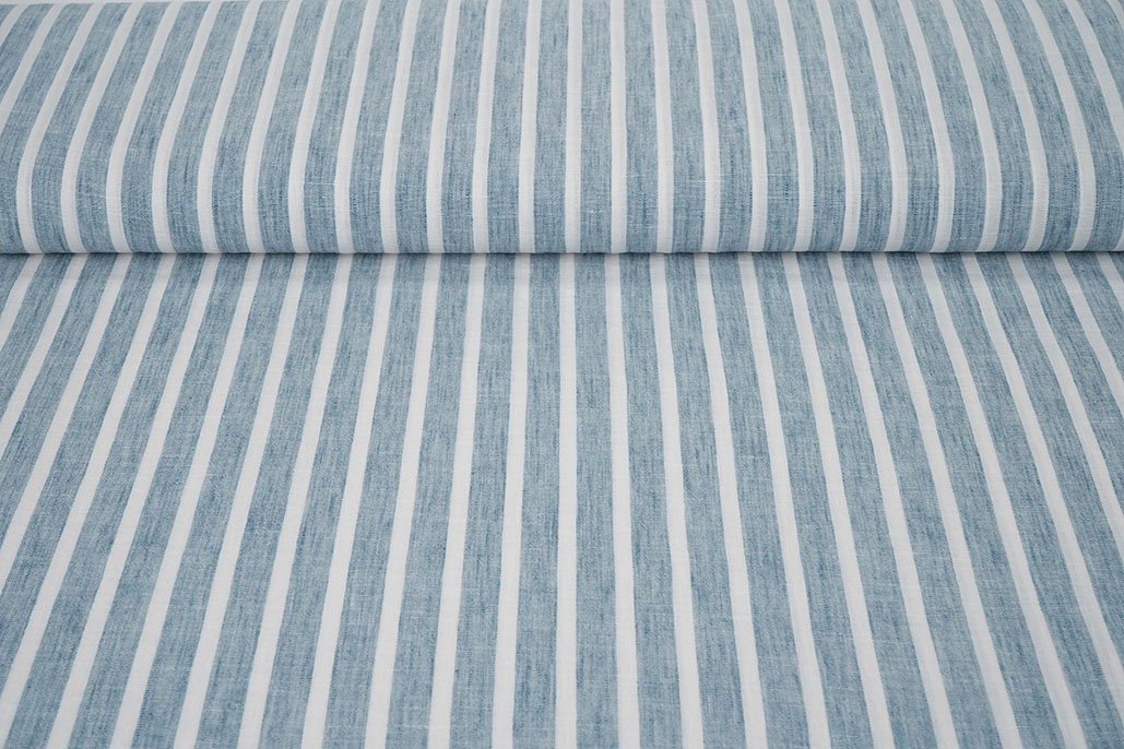 Linenlook Stripes Jeans