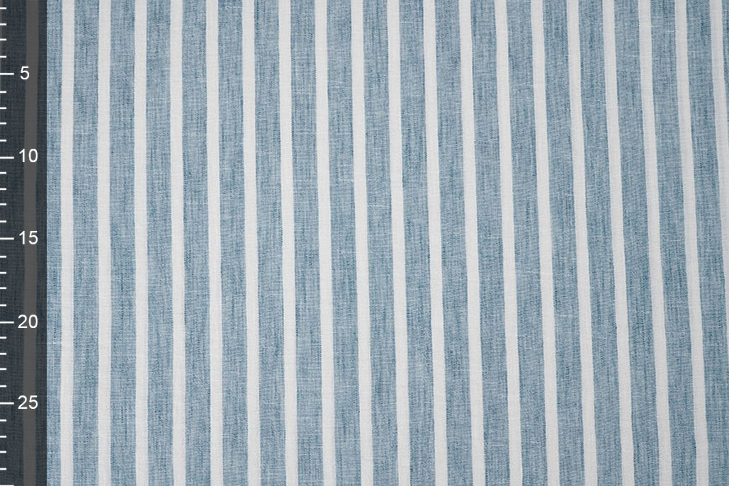 Leinenoptik Streife Jeans