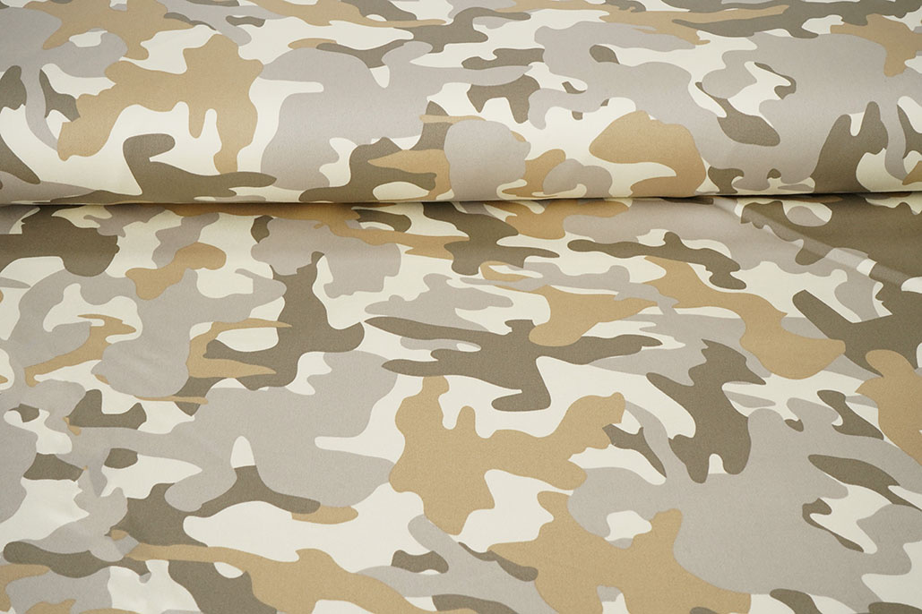 Camouflage Denim Beige