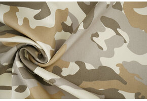 Camouflage Denim Beige