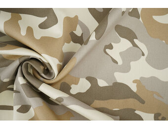 Camouflage Denim Beige