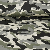 Camouflage Denim Oud Groen