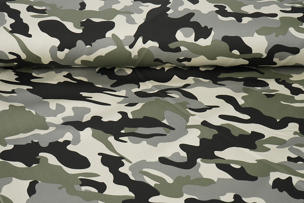 Camouflage Denim Altgrün