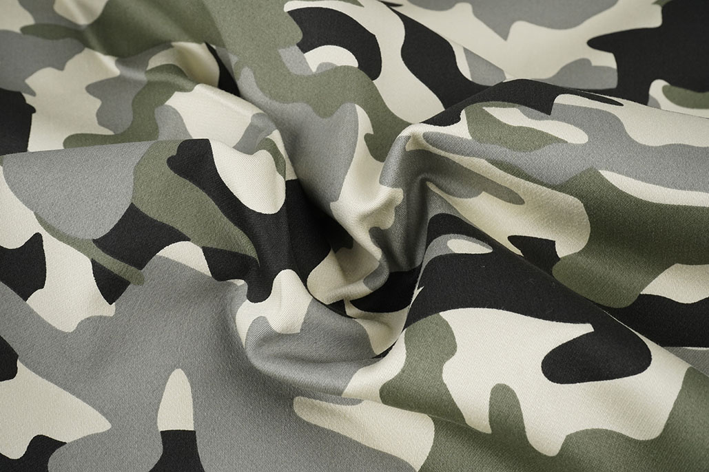 Camouflage Denim Old Green