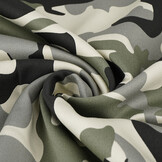 Camouflage Denim Oud Groen