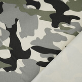 Camouflage Denim Oud Groen