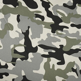 Camouflage Denim Oud Groen
