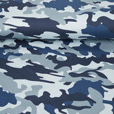 Camouflage Denim Blue