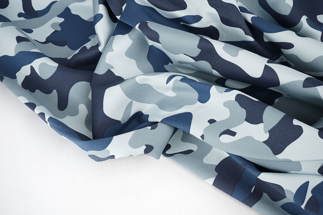 Camouflage Denim Blue