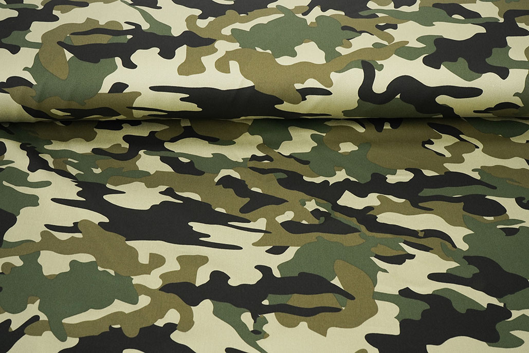 Camouflage Denim Army Green