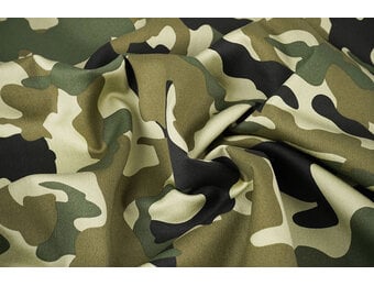 Camouflage Denim Army Groen