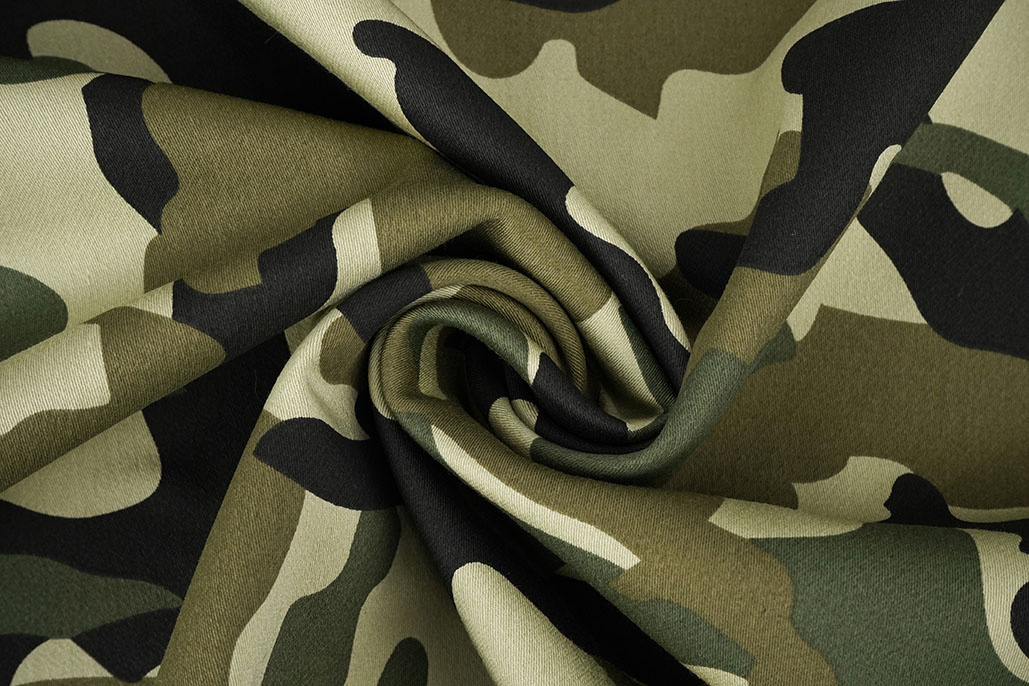 Camouflage Denim Army Groen