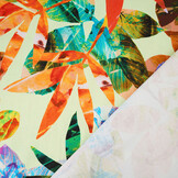 Cotton Jersey Leaves Cato Green