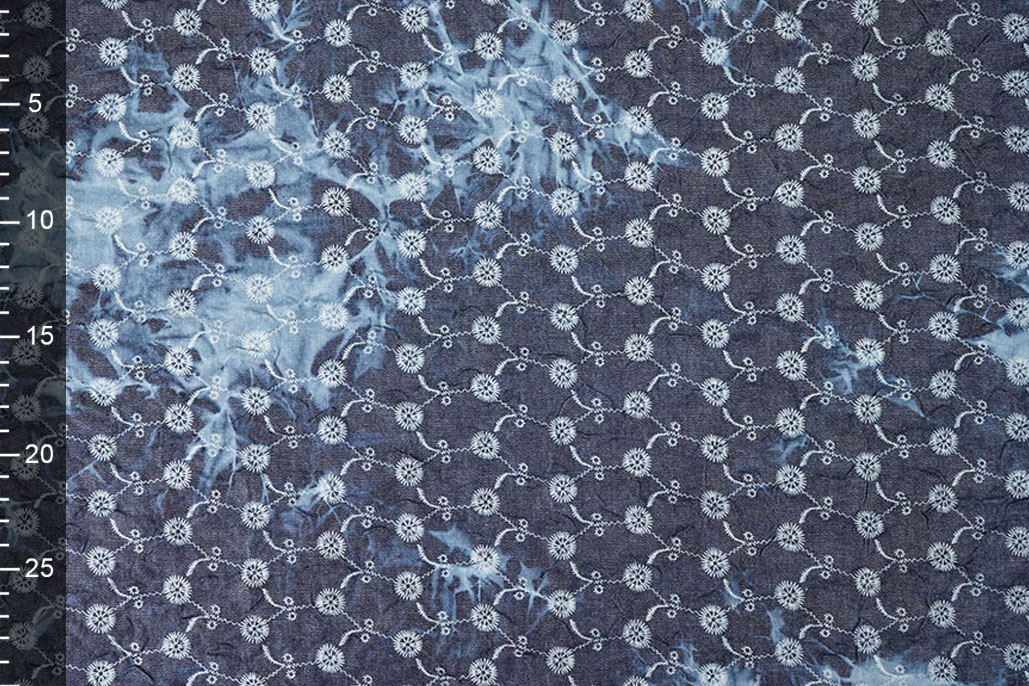 Printed Crinkle Jeans Josephine