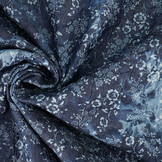 Bedruckte Crinkle Jeans Camille