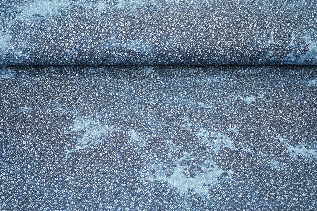 Bedrukte Crinkle Jeans Elize