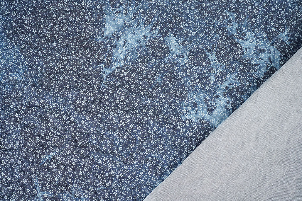 Bedrukte Crinkle Jeans Elize