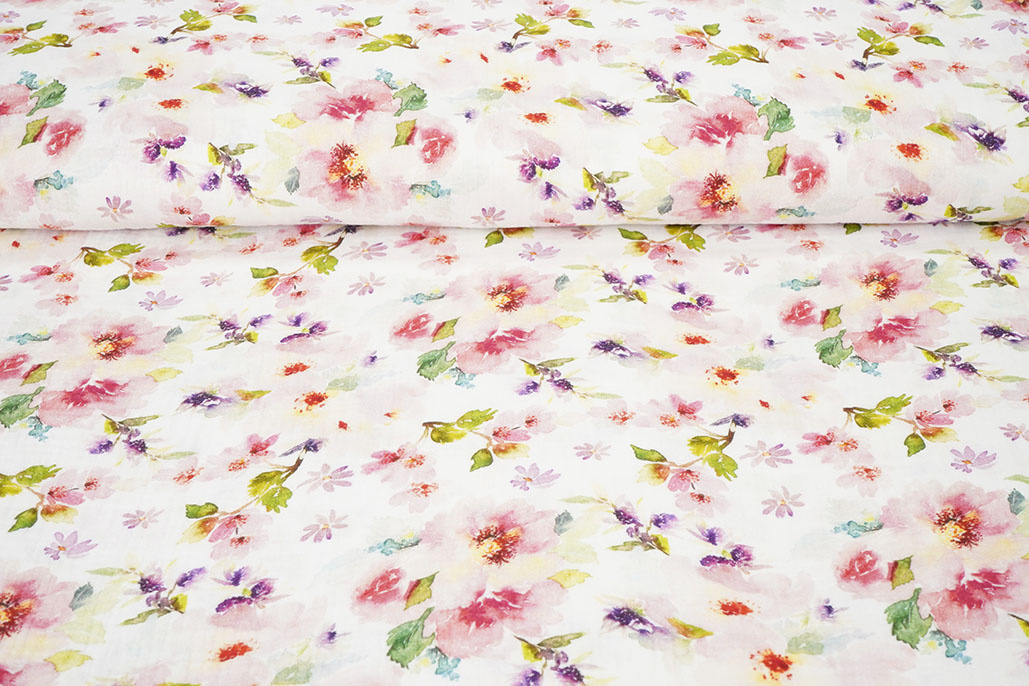 Double Gauze Flowers Heidi