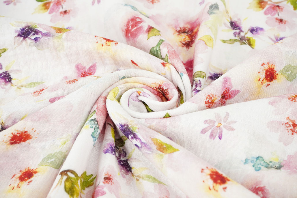 Double Gauze Flowers Heidi