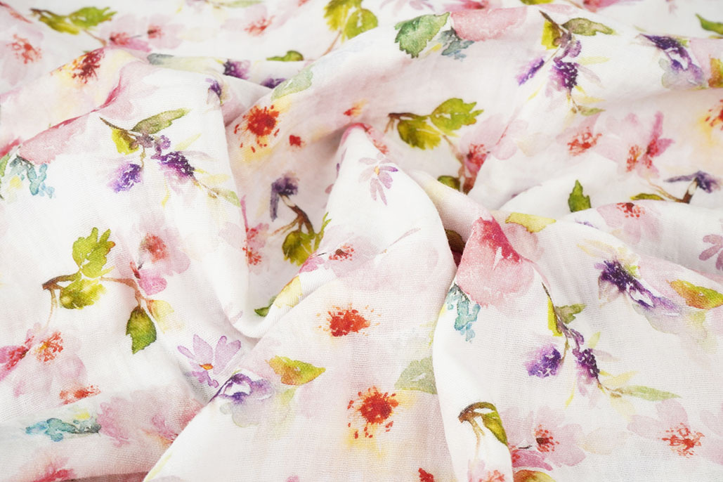 Double Gauze Flowers Heidi