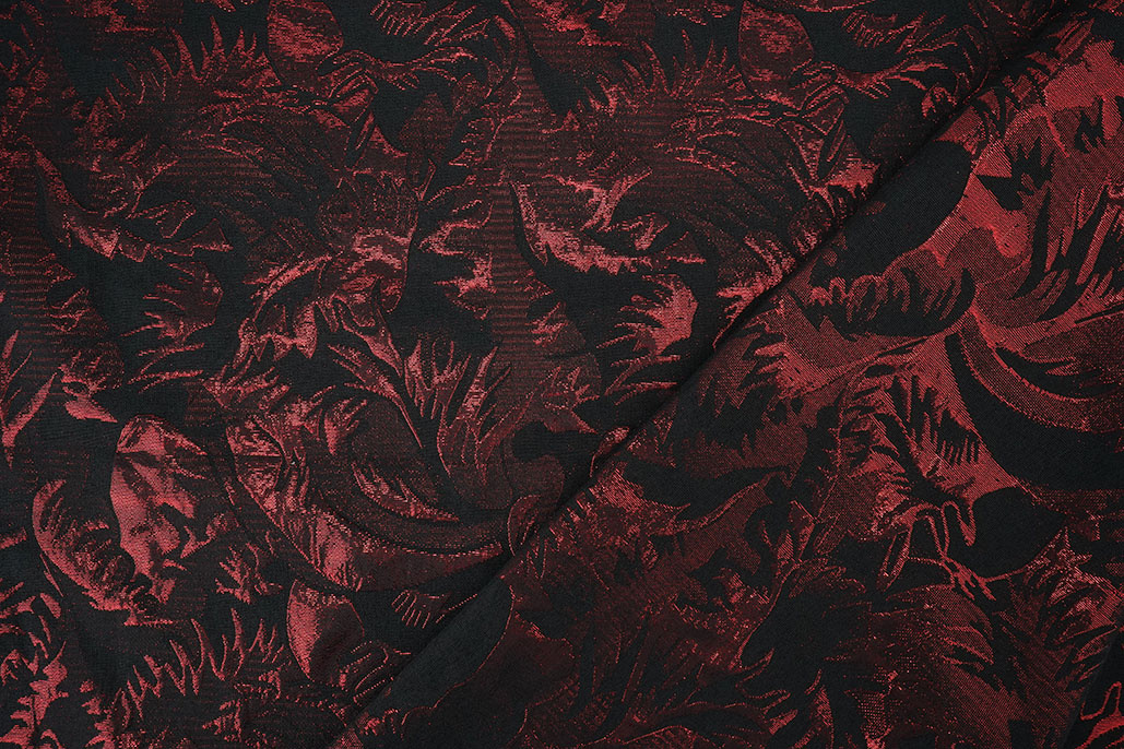 Brokat Davida Schwarz Röt