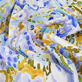 Linenlook Viscose Stretch Cilia Multi 1