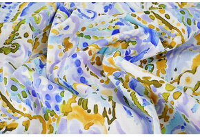 Linenlook Viscose Stretch Cilia Multi 1