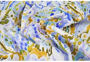 Linnenlook Viscose Stretch Cilia Multi 1