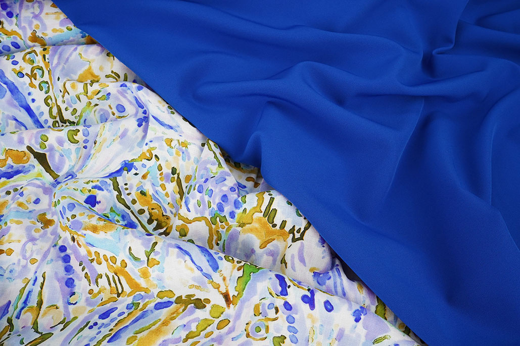 Linnenlook Viscose Stretch Cilia Multi 1