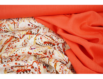 Linnenlook Viscose Stretch Cilia Multi 2