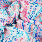 Linenlook Viscose Stretch Cilia Multi 3