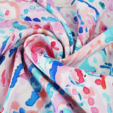 Linenlook Viscose Stretch Cilia Multi 3