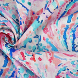 Linnenlook Viscose Stretch Cilia Multi 3