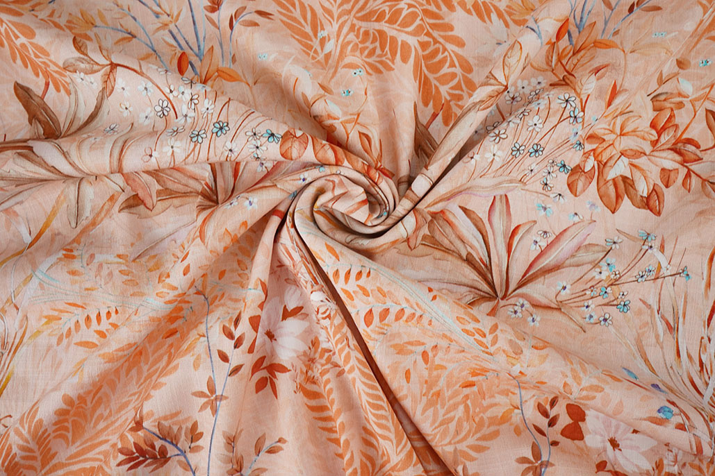 Linenlook Viscose Stretch Denise Salmon