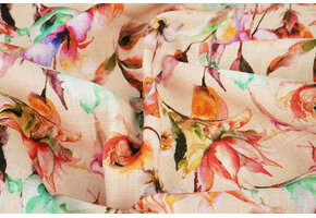 Linnen Katoen Bloemen Charmaine