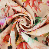 Linen Cotton Flowers Charmaine