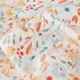 Linnen Katoen Bloemen en Bladeren Linda