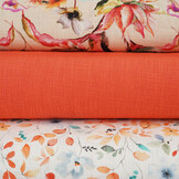 Leinen Baumwolle Blumen Charmaine