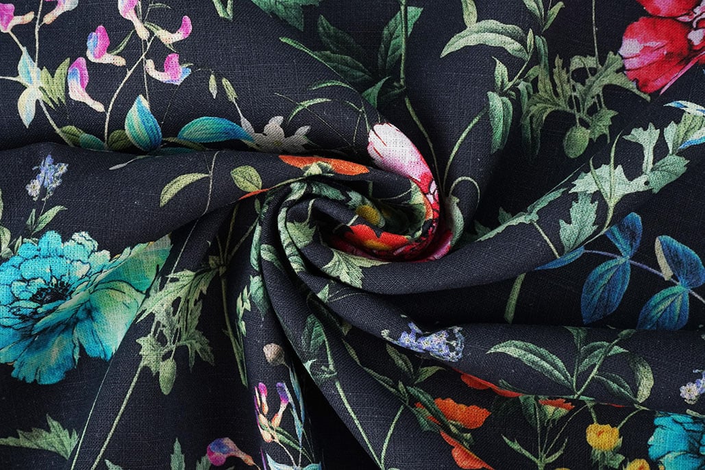 Linen Cotton Flowers Hetty