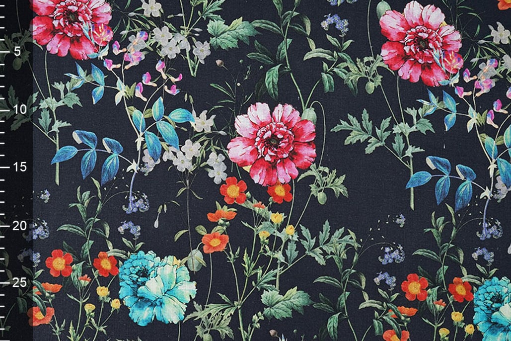 Linen Cotton Flowers Hetty