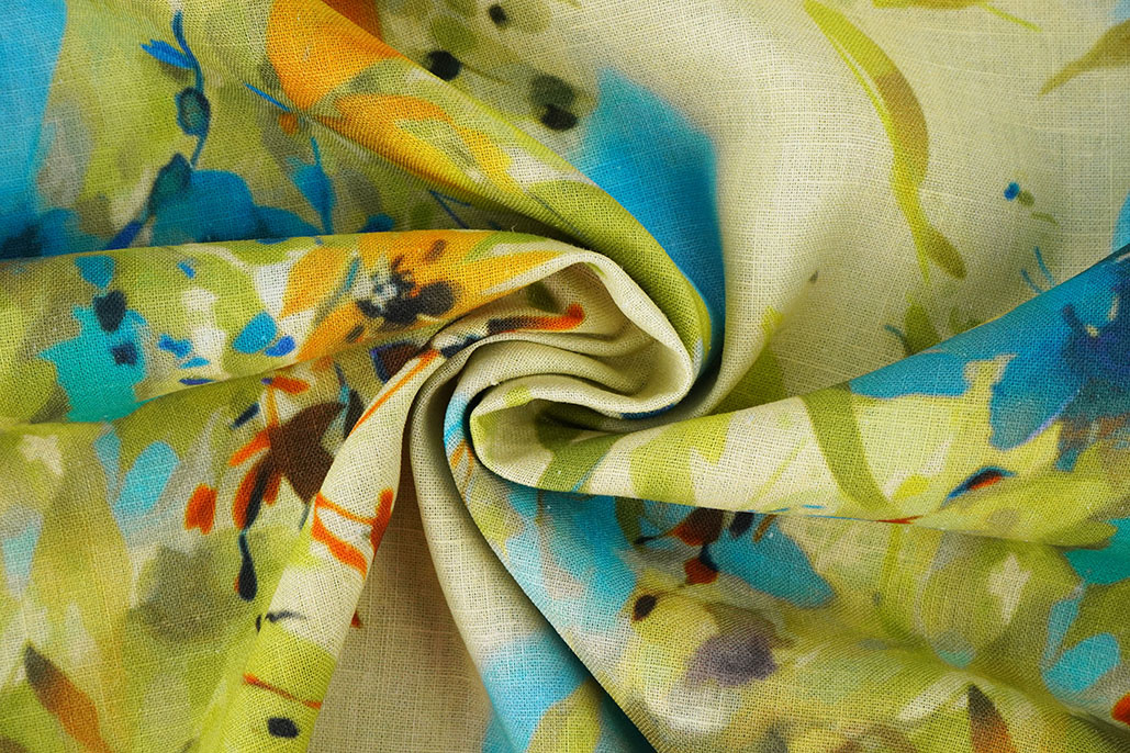 Linen Cotton Flowers Dewi
