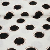 Viscose Linen Circles