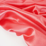 Stretch Satin Heavy Koralle