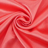 Stretch Satin Heavy Coral