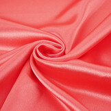 Stretch Satin Heavy Coral