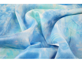 Silky Viscose Hayley Blauw
