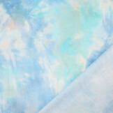 Silky Viskose Hayley Blau