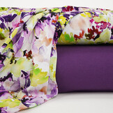 Viskose Jersey Blumen Greetje Multi-1