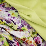 Viscose Jersey Flowers Greetje Multi-1